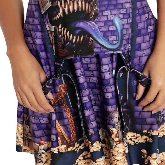 Blackmilk Dungeons & Dragons Fantasy Dress - Picture 5 of 6